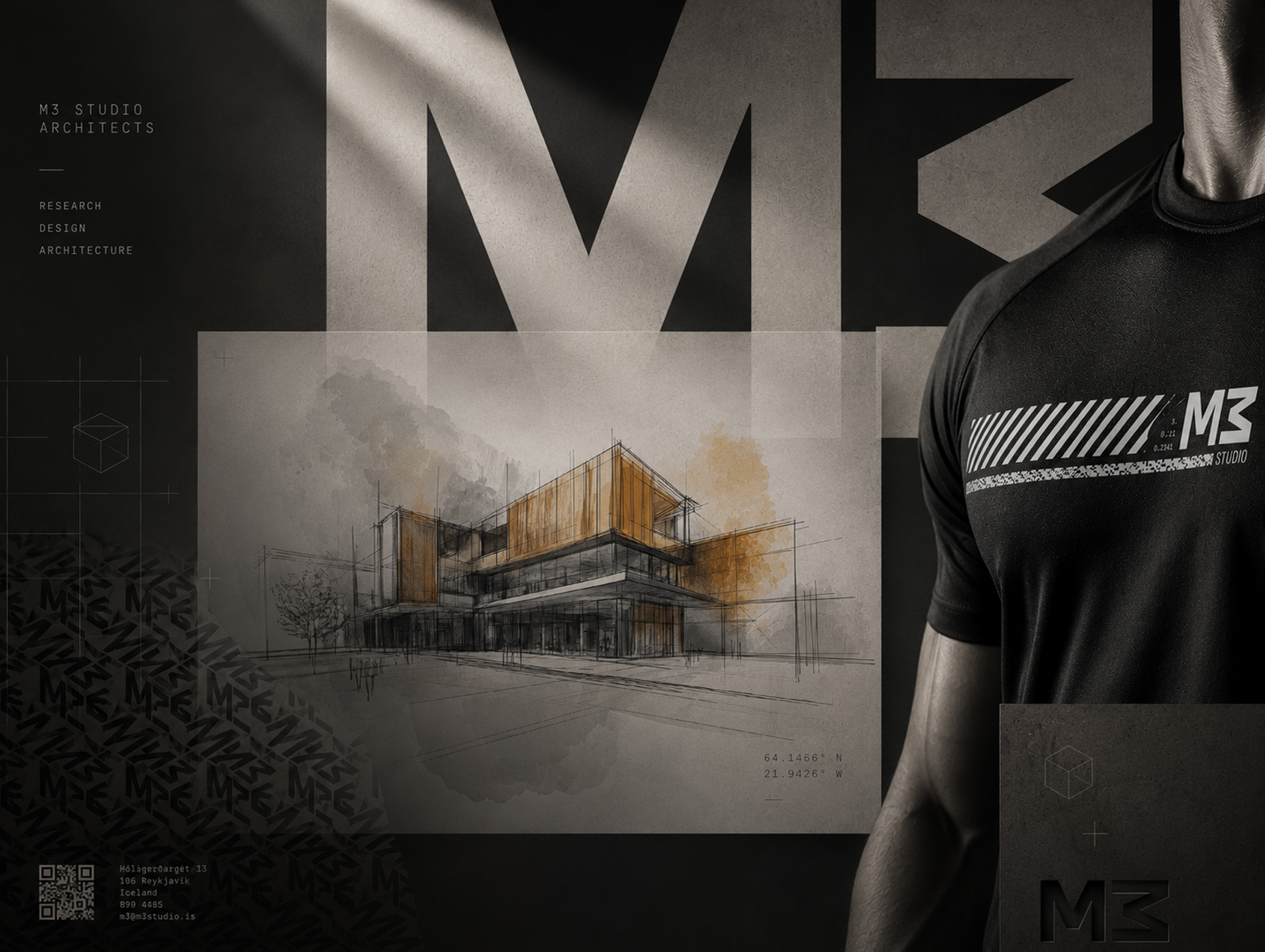 M3 Studio — architectural brand identity
