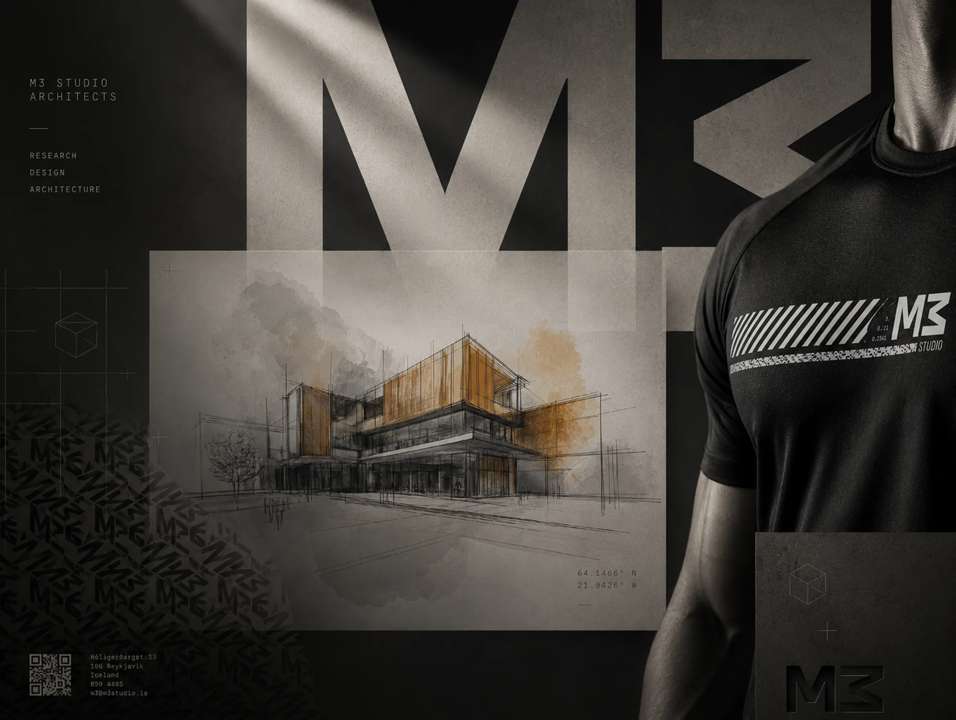 M3 Studio — architectural brand identity