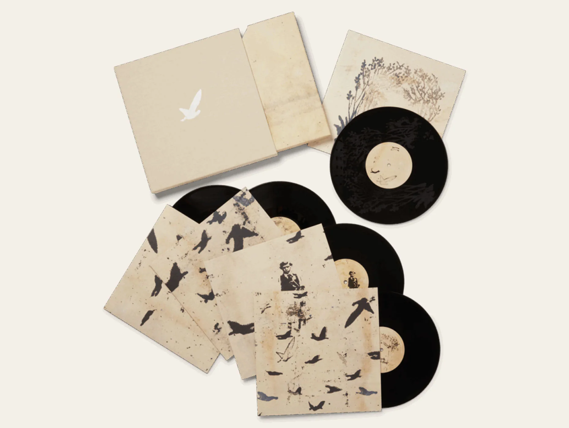 Sigur Rós — Takk…, box set, sleeves and vinyl